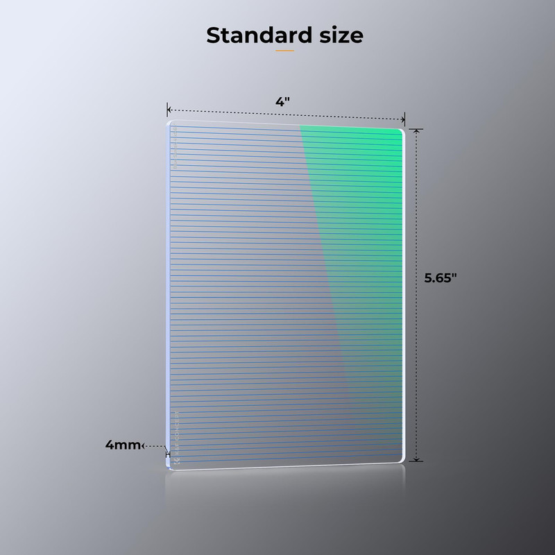فیلتر لنز کی اند اف مدل SQUARE FILTER  Blue Streak Matte Box System Nano‑X - 4×5.65
