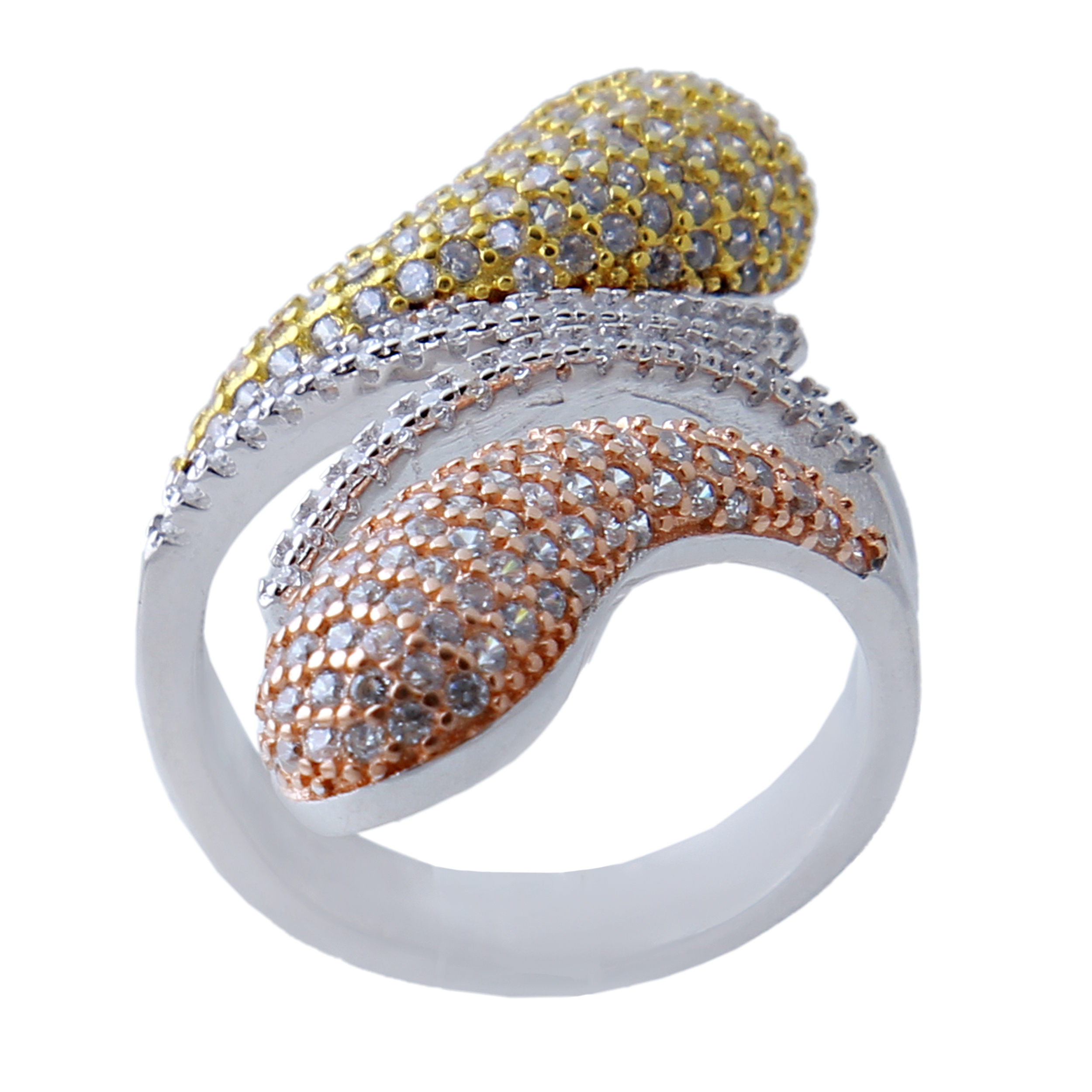   انگشتر نقره زنانه بازرگانی میلادی کد AWR_668