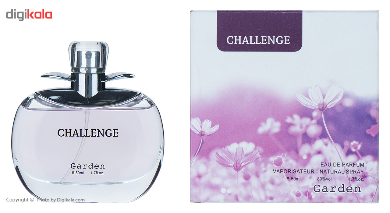 ادوپرفیوم زنانه گاردن مدل Challenge حجم 50 میلی‌لیتر