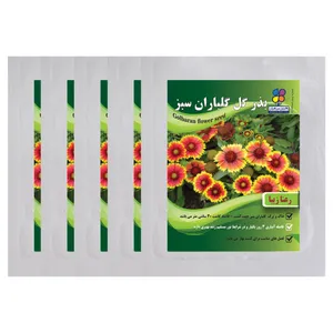  بذر گل رعنا گلباران سبز بسته 5 عددی