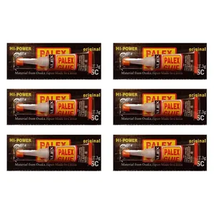 چسب قطره ای پلکس مدل Hi Power مقدار 3 گرم  بسته 6 عددی