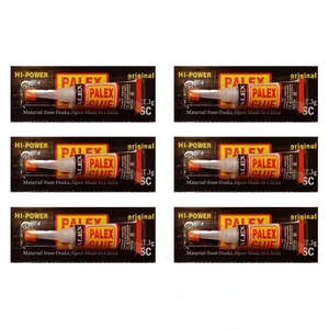 چسب قطره ای پلکس مدل Hi Power مقدار 3 گرم  بسته 6 عددی