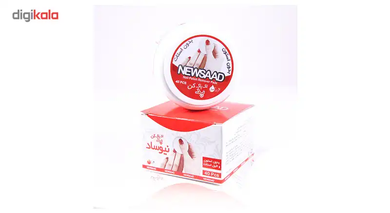 پد لاک پاک کن نیوساد مدل Polish بسته 2 عددی