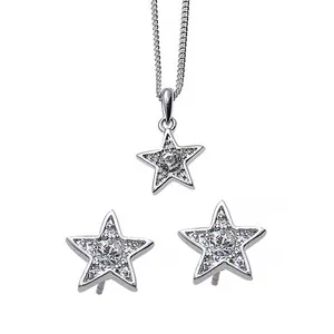 نیم ست کریستال الیور وبر مدل ستاره استلا 972711164