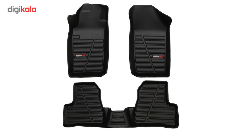 کفپوش سه بعدی چرمی خودرو لاستیک گیلان مناسب برای رانا