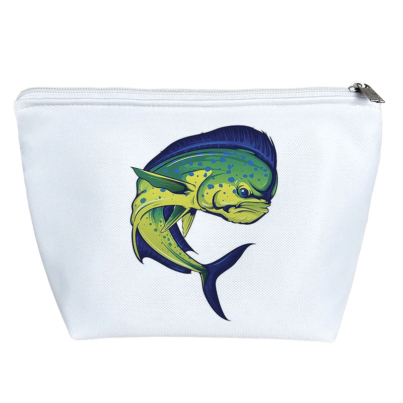 کیف لوازم آرایش دخترانه خندالو مدل ماهی کد 6199