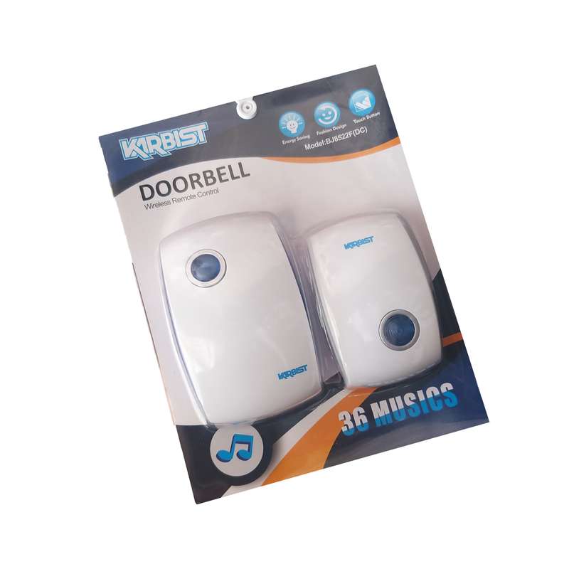 زنگ بی سیم کاربیست مدل bj8522 مجموعه 2 عددی