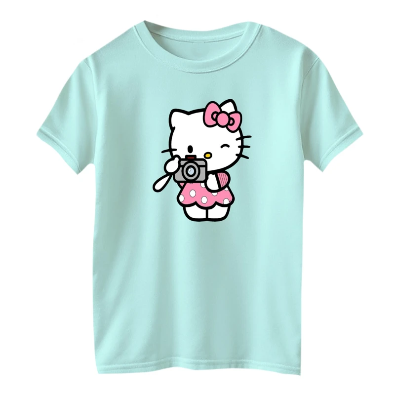 تی شرت آستین کوتاه بچگانه مدل کیتی کد ۷