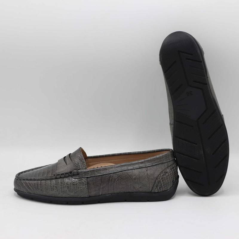 کفش روزمره زنانه لردگام مدل پارمیس رنگ طوسی