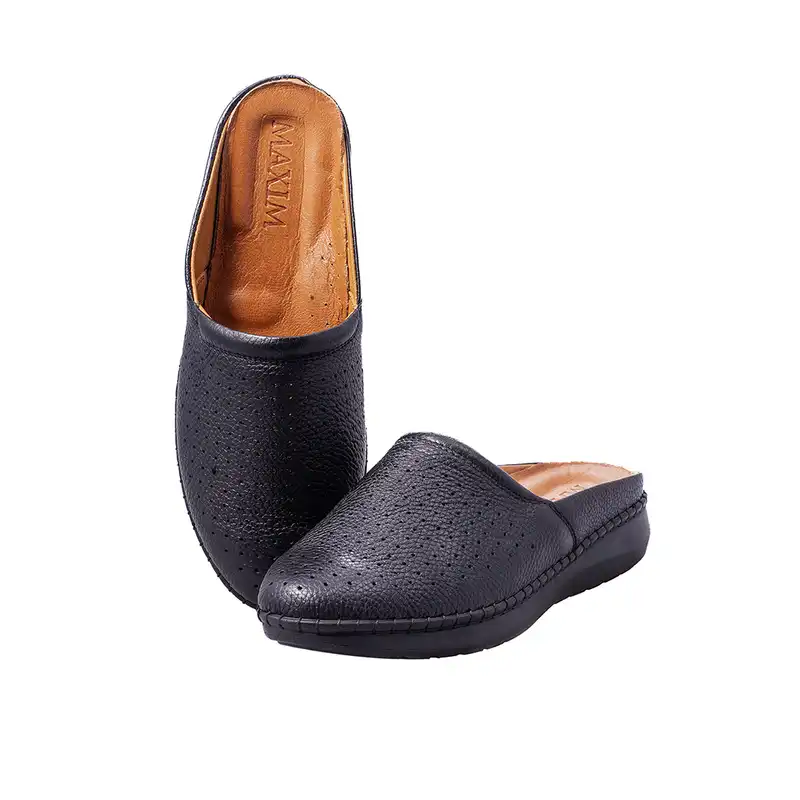 صندل زنانه ماکسیم مدل ساحل رنگ مشکی