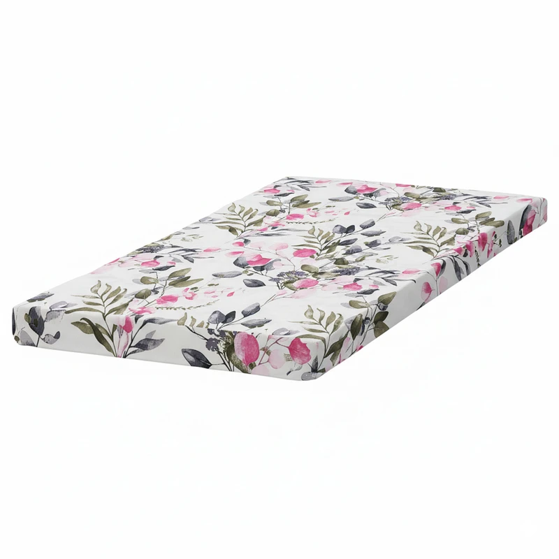 ملحفه تشک مهمان فیلور آدنو مدل گلسار کد FI48 سایز 90x190 سانتی متر