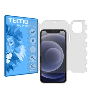 Tecno HyGEL model transparent screen protector suitable for iPhone 12 mobile phone