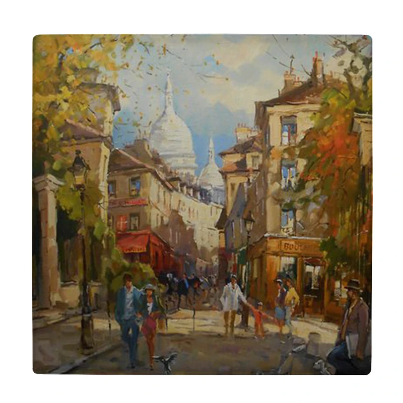 زیر لیوانی طرح نقاشی منظره شهری کد    3415485_1061