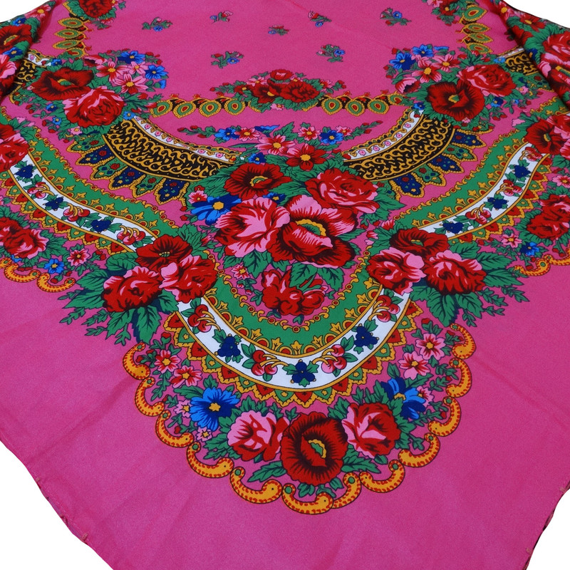 روسری زنانه مدل زمستانه ترکمن کد T60 p