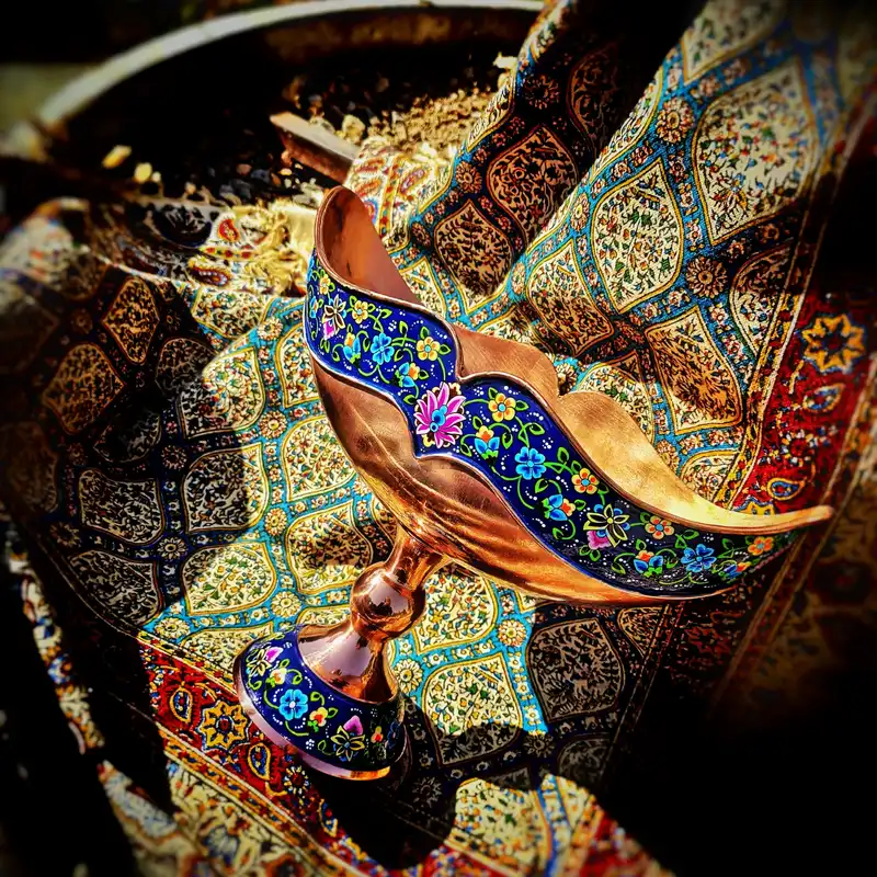 کشکول مسی مدل پرداز کد 4