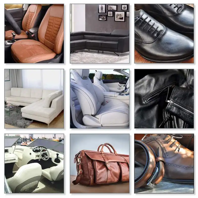 رنگ چرم کالرین مدل LEATHER C رنگ زرد