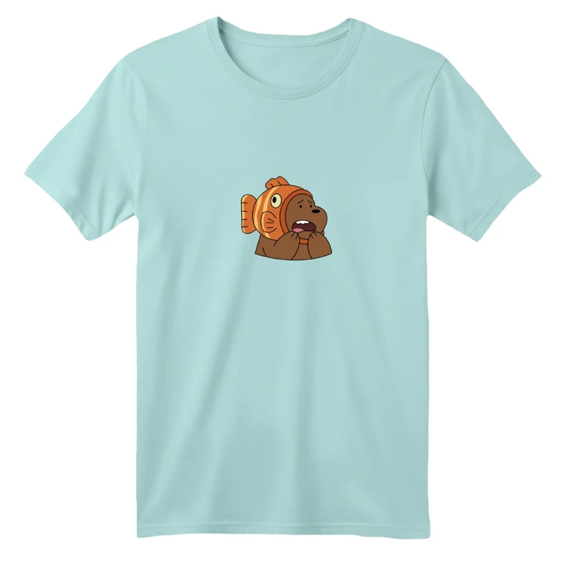 تی شرت آستین کوتاه بچگانه مدل سه خرس کد04  