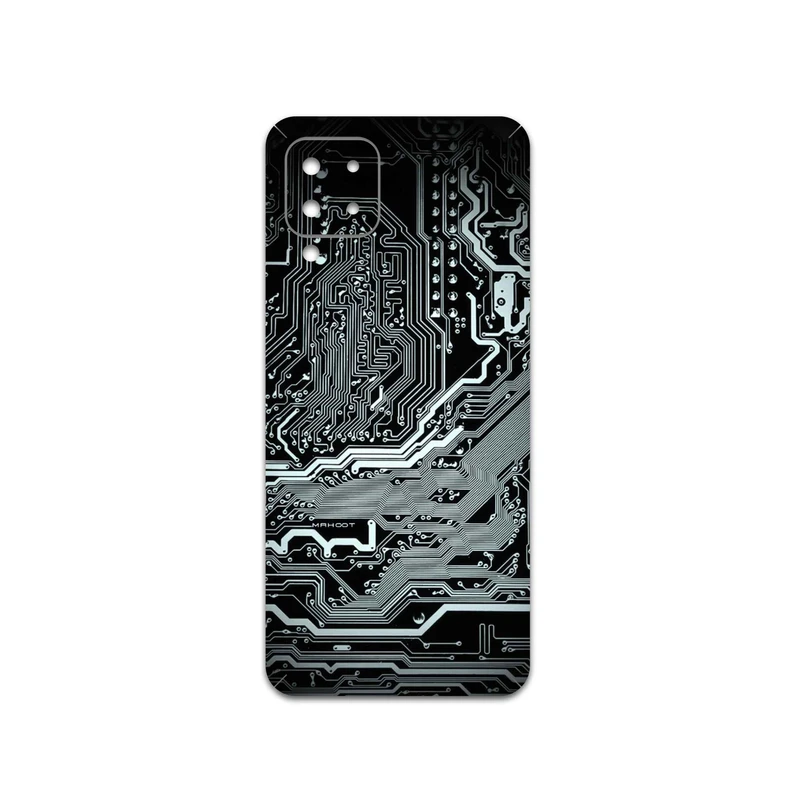 برچسب پوششی ماهوت مدل Black-Printed-Circuit-Board مناسب برای گوشی موبایل سامسونگ Galaxy M22