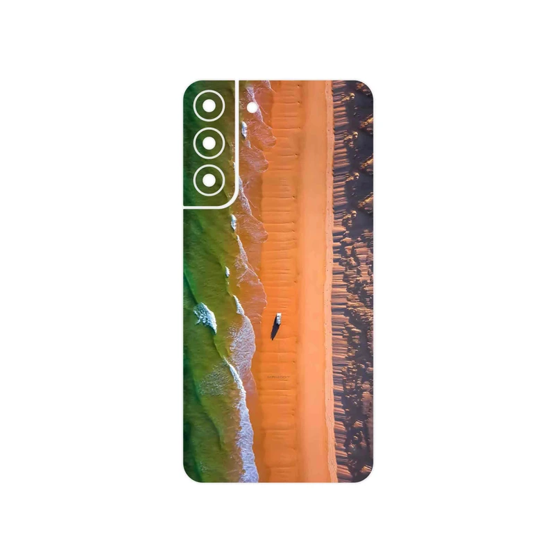 برچسب پوششی ماهوت مدل Beach and Green Sea مناسب برای گوشی موبایل سامسونگ Galaxy S22 Plus 5G