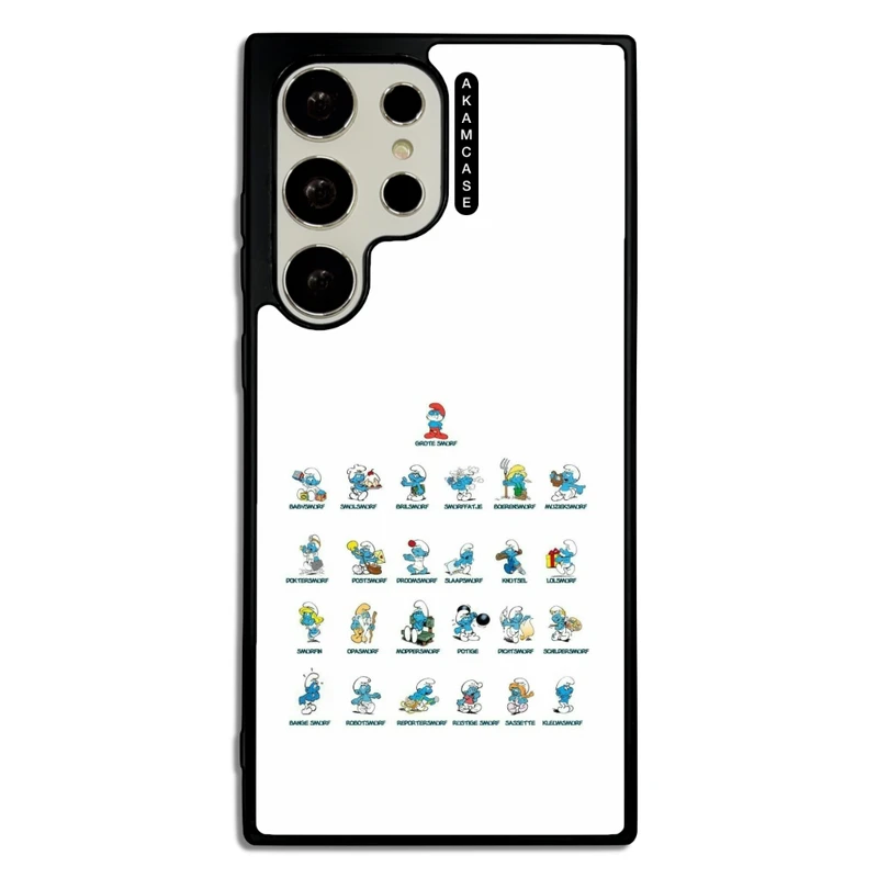 کاور آکام مدل AMC-WSGS23U-SMURFS-3 مناسب برای گوشی موبایل سامسونگ Galaxy S23 Ultra
