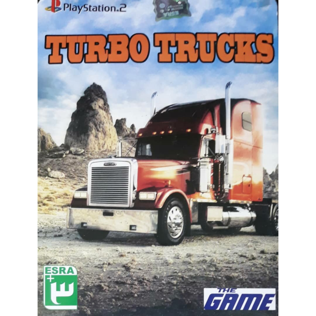 بازی turbo trucks مخصوص PS2 بازی turbo trucks مخصوص PS2