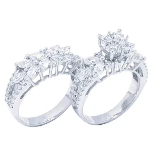 انگشتر نقره زنانه مدل 002