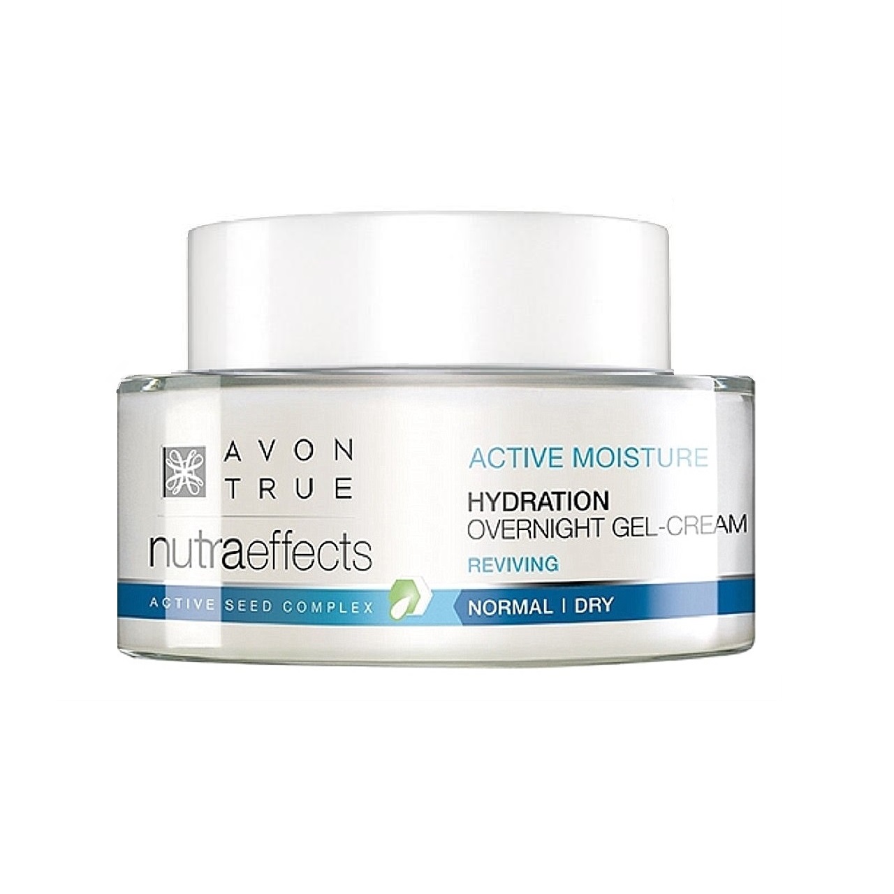 کرم آبرسان شب آون مدل Avon True Nutra Effects Hydration Gel Night Cream حجم 50 میلی لیتر