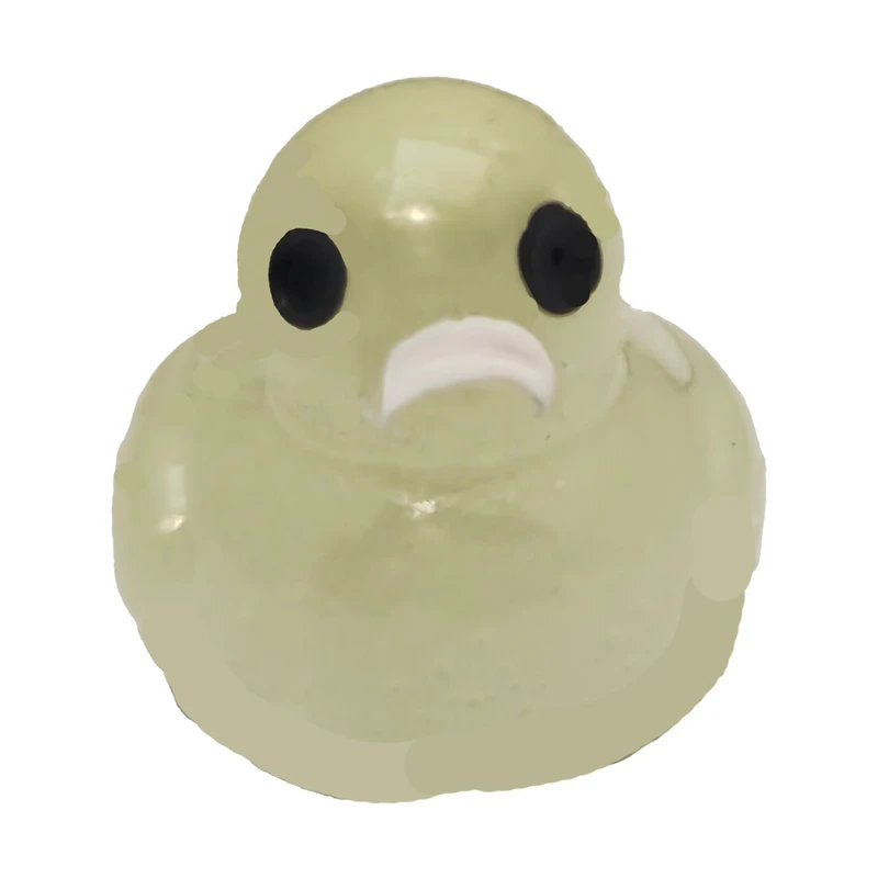 مجسمه رزینی طرح شب تاب مدل جوجه اردک