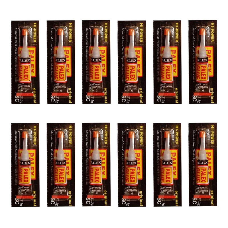 چسب قطره ای پالکس مدل Hi Power مقدار 3 گرم بسته 12 عددی