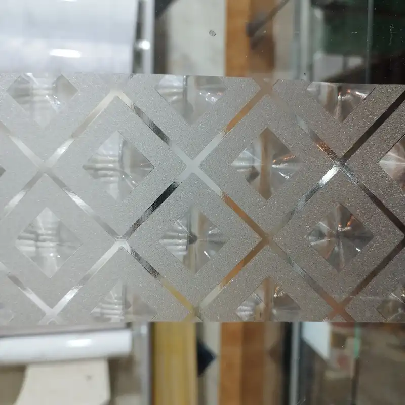 شیشه مات کن طرح لوزی مدل 4219