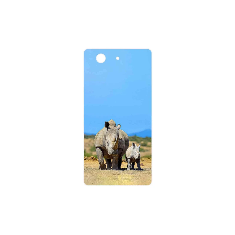 برچسب پوششی ماهوت مدل Rhino مناسب برای گوشی موبایل سونی Xperia Z3 Compact