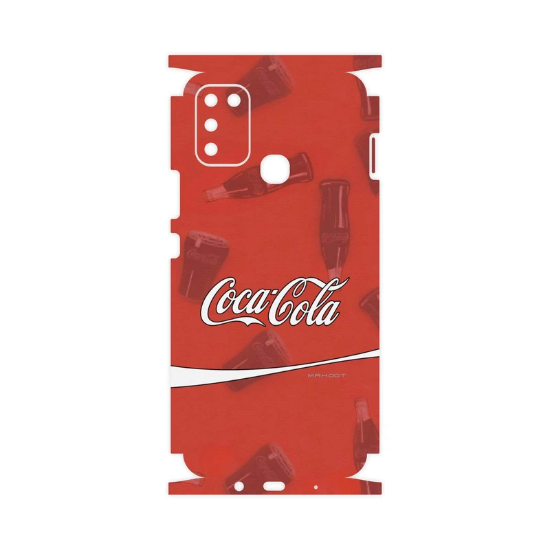 برچسب پوششی ماهوت مدل Coca-Cola-Logo-FullSkin مناسب برای گوشی موبایل اینفینیکس Hot 11 Play