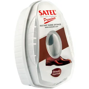 واکس کفش ساتل مدل  Instant shine sponge  کد 09