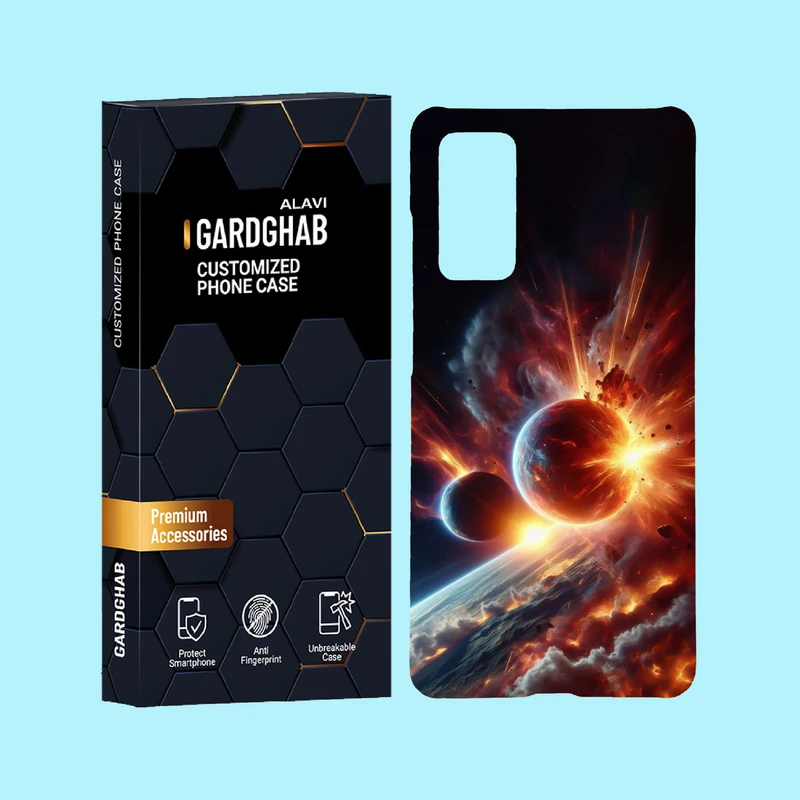 کاور گارد قاب علوی مدل کهکشان مناسب برای گوشی موبایل سامسونگ Galaxy S20 FE