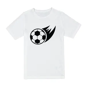 تی شرت آستین کوتاه پسرانه مدل SPORT کد V18 رنگ سفید