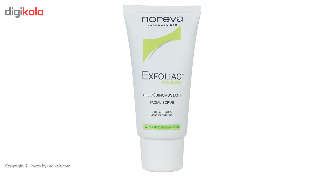 ژل لایه بردار نوروا مدل Exfoliac حجم 50 میلی لیتر