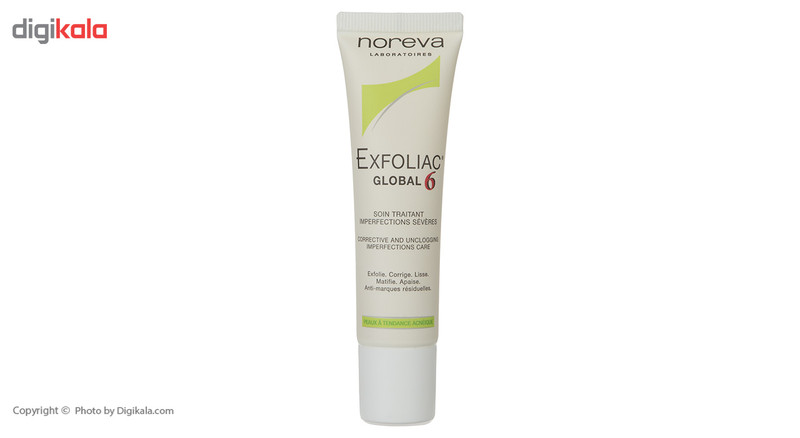 کرم ضد جوش نوروا مدل Exfoliac Global 6 حجم 30 میلی لیتر کرم ضد جوش نوروا مدل Exfoliac Global 6 حجم 30 میلی لیتر