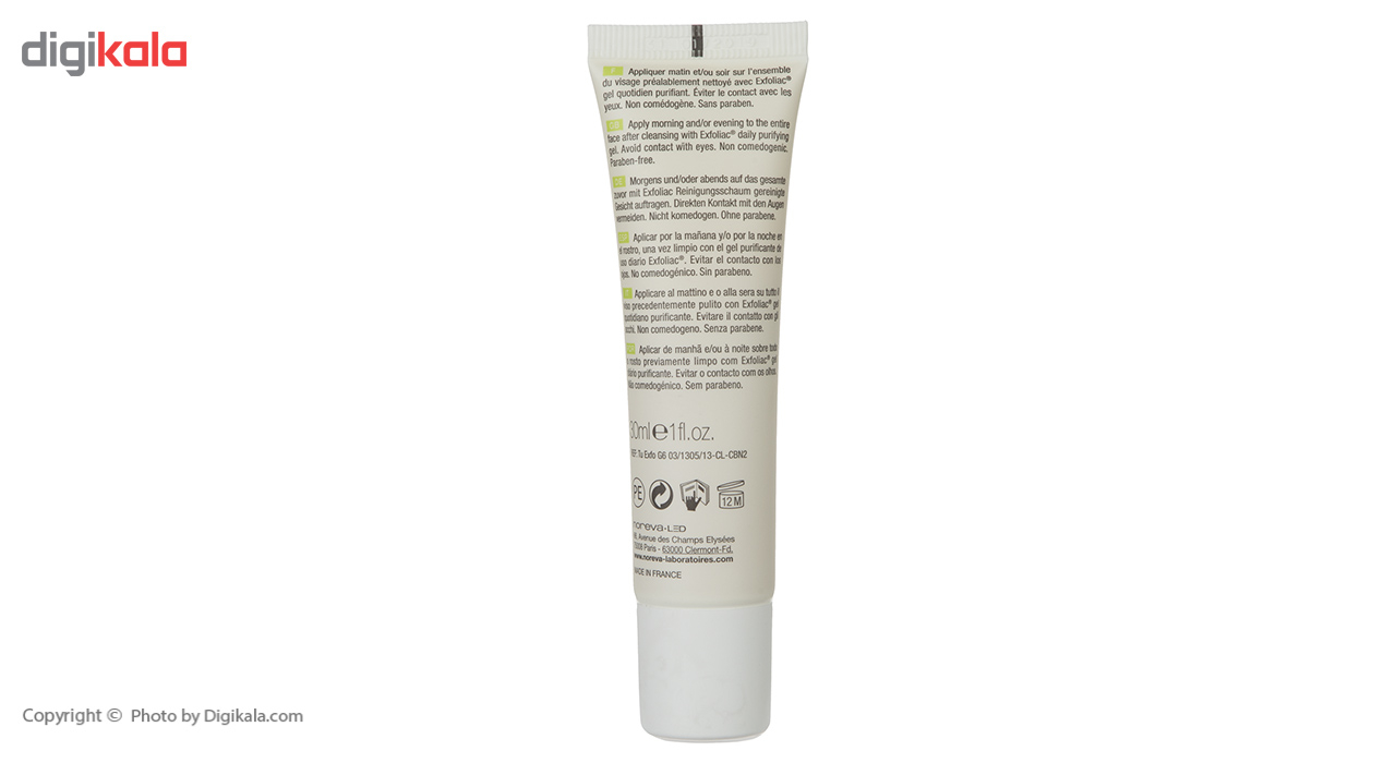 کرم ضد جوش نوروا مدل Exfoliac Global 6 حجم 30 میلی لیتر