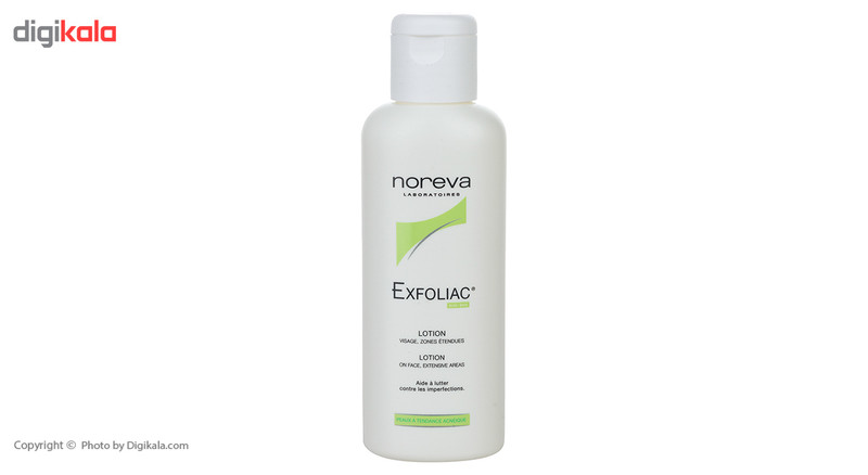 لوسیون لایه بردار نوروا مدل Exfoliac حجم 125 میلی لیتر