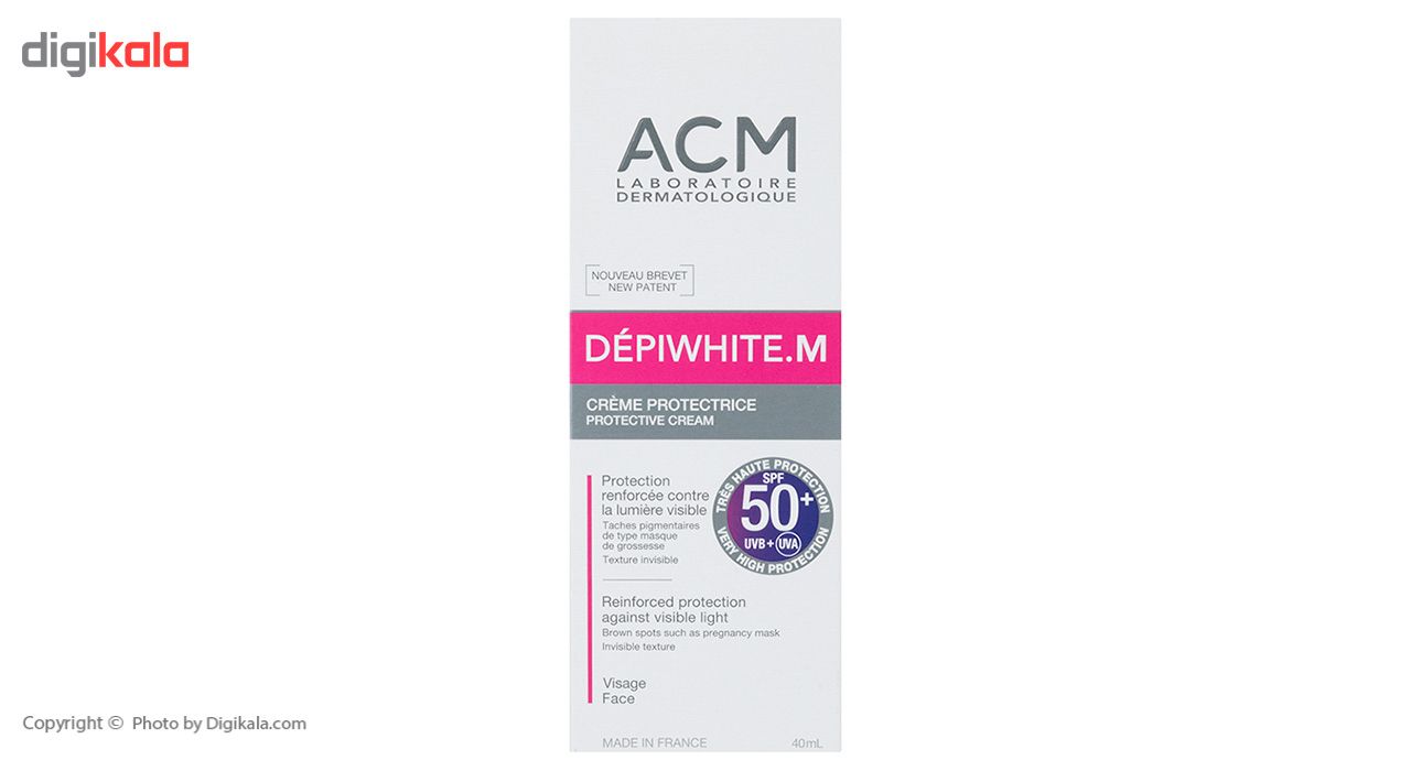 کرم ضد آفتاب ای سی ام مدل DepiWhite M حجم 40 میلی لیتر -  - 7
