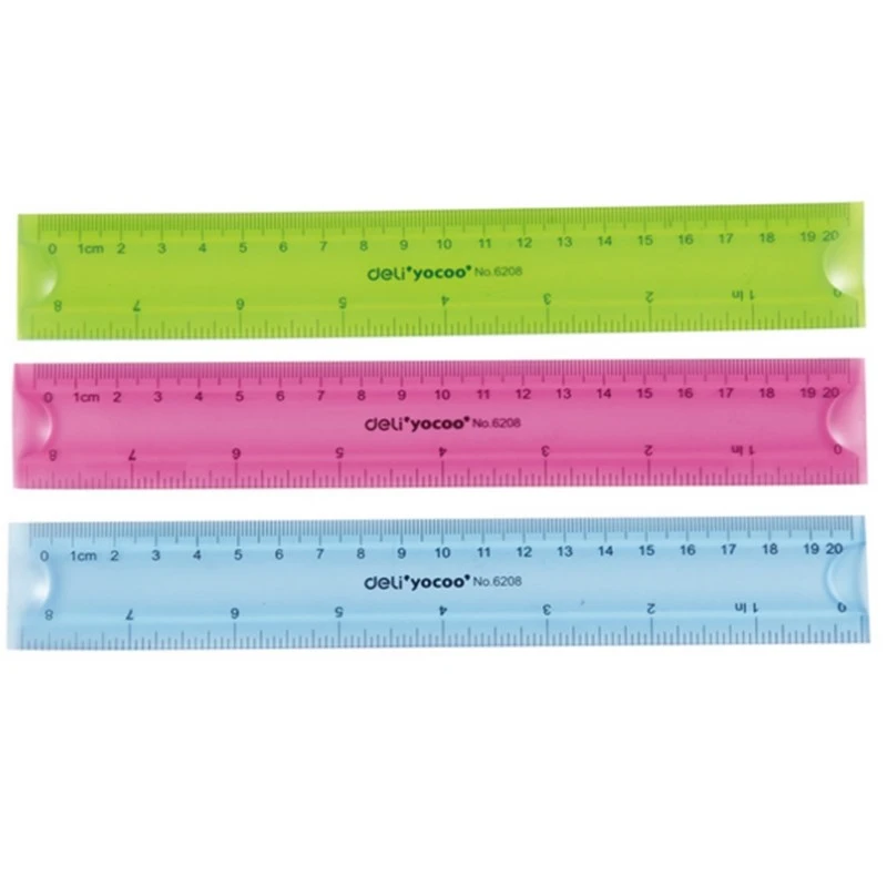 خط کش دلی کد 6208 بسته 3 عددی