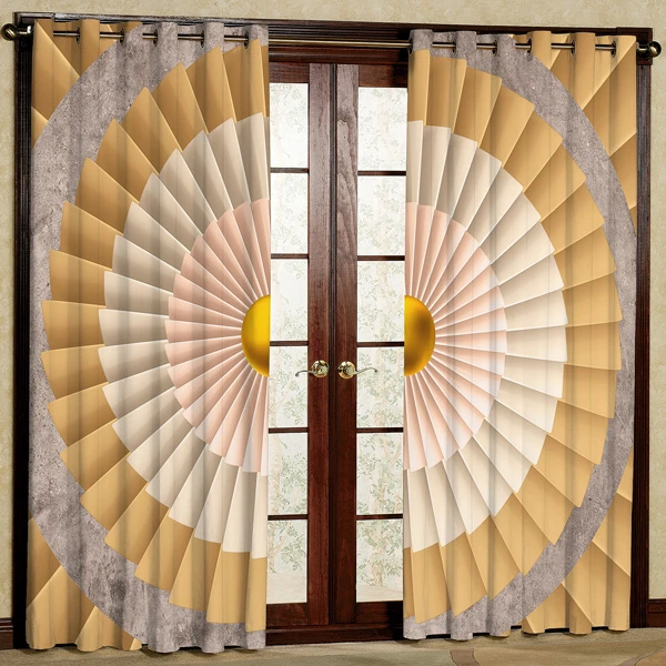 پرده مدل مخمل پانچی کد 7393 سایز 280x140 سانتی متر