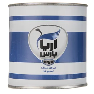قوطی رنگ سبز آریا پارس کد E1002 حجم 236 میلی لیتر