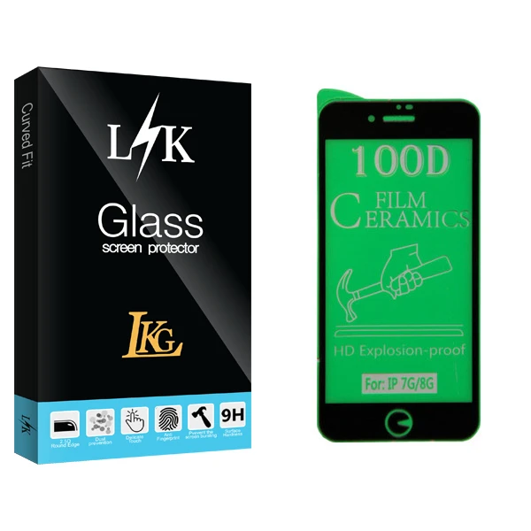 محافظ صفحه نمایش ال کا جی مدل LK Glass مناسب برای گوشی موبایل اپل iphone 7/ 8