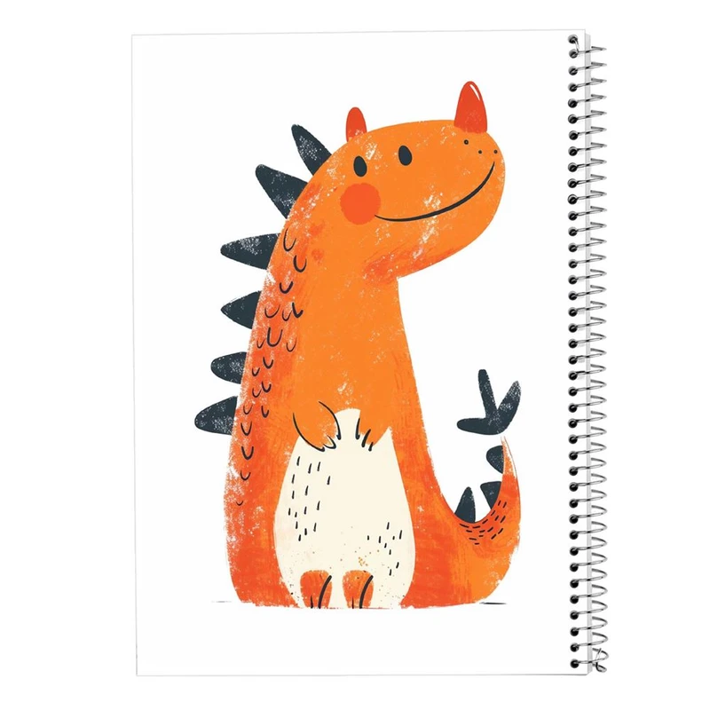 دفتر ژورنال نویسی 50 برگ مدوپد مدل نقطه ای طرح موجودات فانتزی کد DF16883