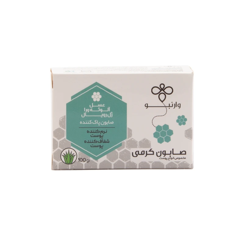 صابون شستشو وارنبو مدل Royal Jelly وزن 100 گرم