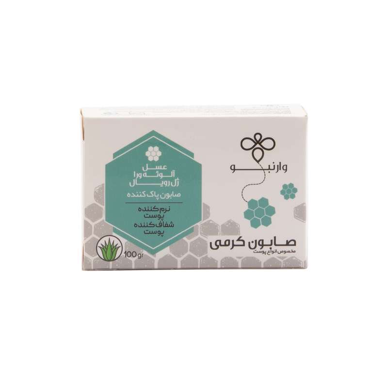 صابون شستشو وارنبو مدل Royal Jelly وزن 100 گرم