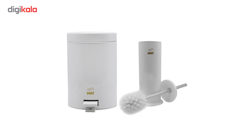 ست سطل زباله و فرچه بهاز کالا مدل SF