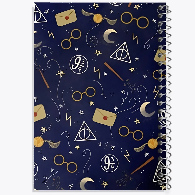 دفتر شطرنجی 50 برگ خندالو طرح هری پاتر (Harry Potter) کد N5612