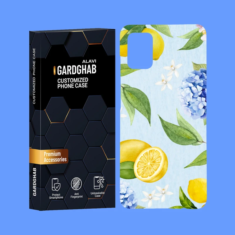 کاور گارد قاب علوی مدل برگ مناسب برای گوشی موبایل سامسونگ Galaxy A31